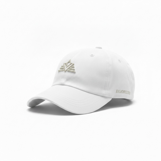 Boné Favoretti | Dad Hat Fav - Monocromático Off White