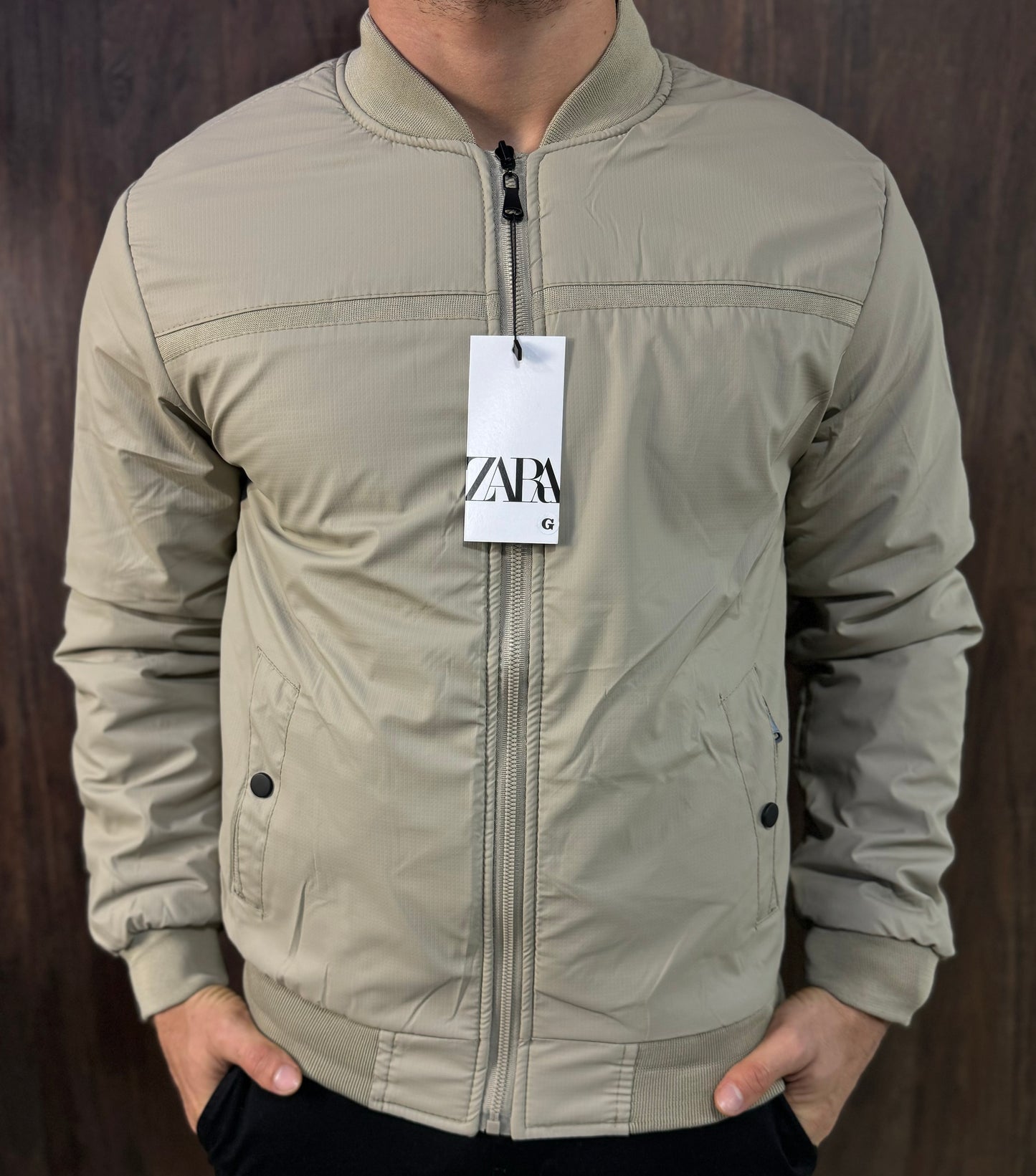 JAQUETA BOMBER PADRÃO ZARA