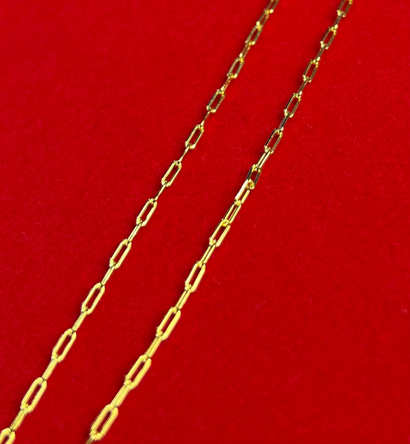 Cadeado | Corrente Banhada a Ouro 18K - 60cm