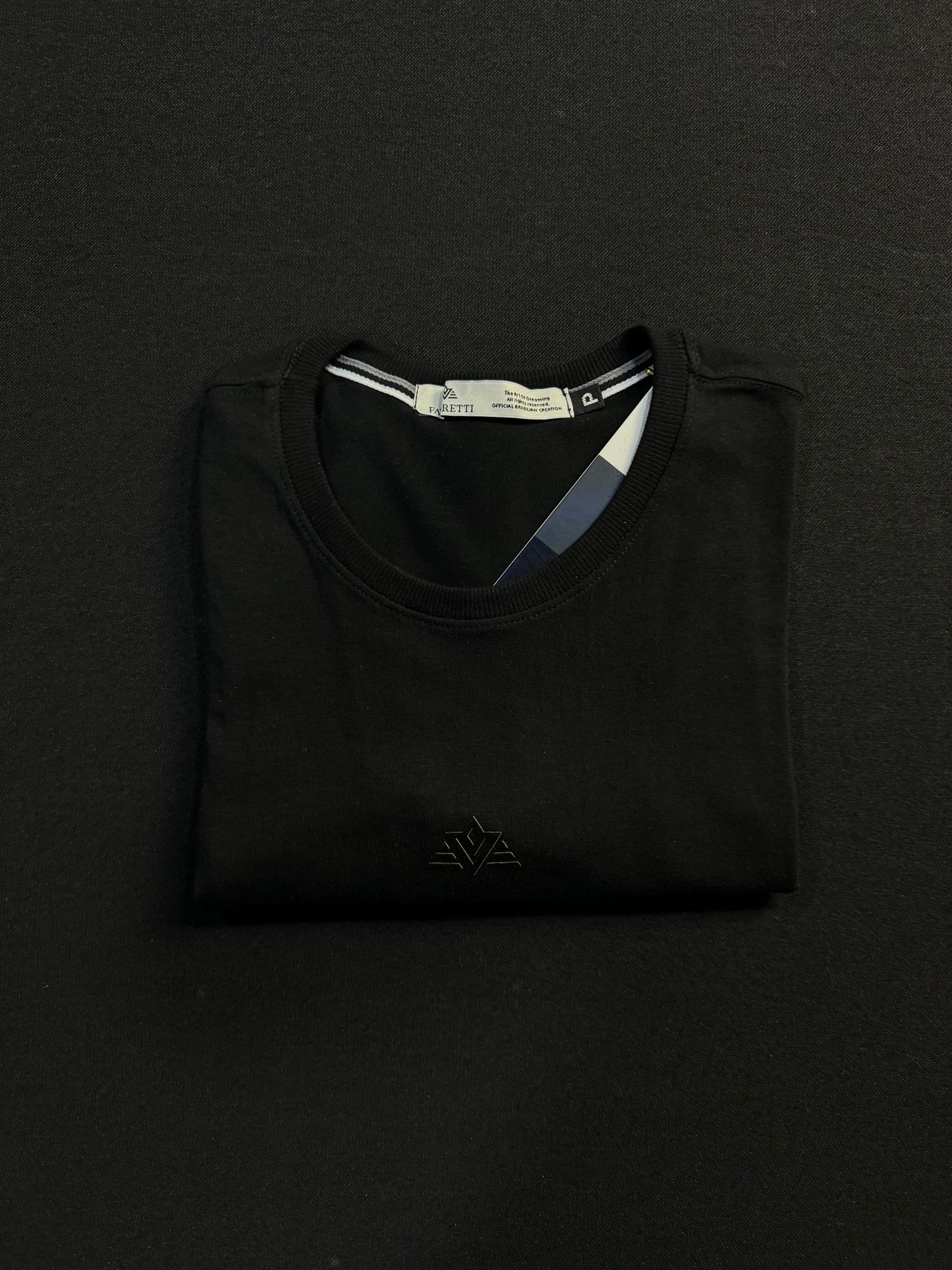 T-Shirt FAVORETTI | Drop Essenza Icon - Black Onyx
