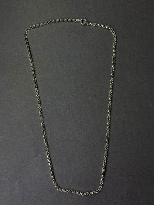 Corrente Argola Prata 925 italiana