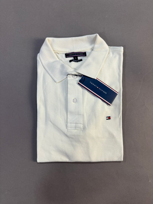 Camisa Polo Tommy Hilfiger | Piquet - Nuvem