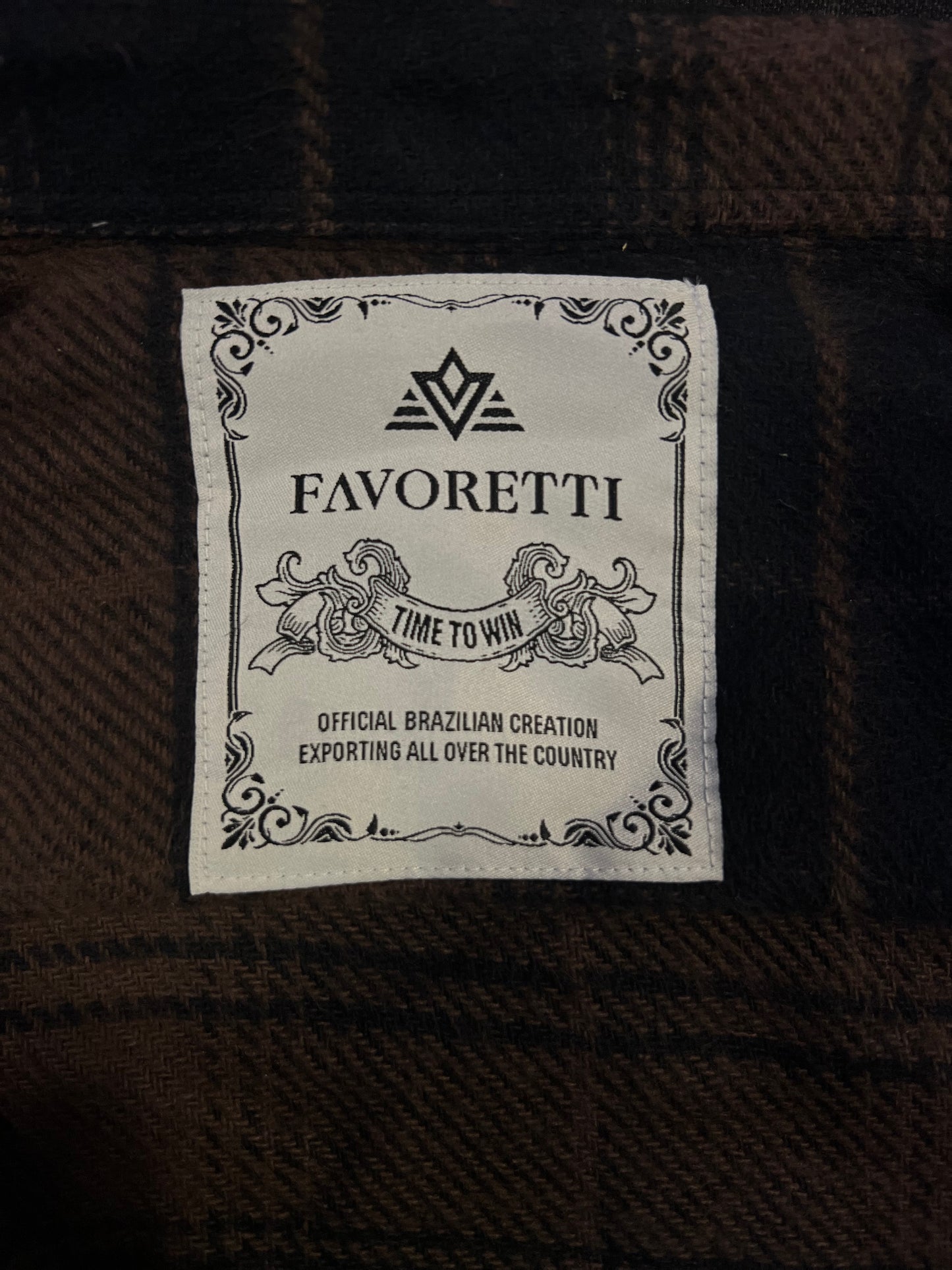 Camisa Favoretti Overshirt Xadrez       Lamborghini Drop 1
