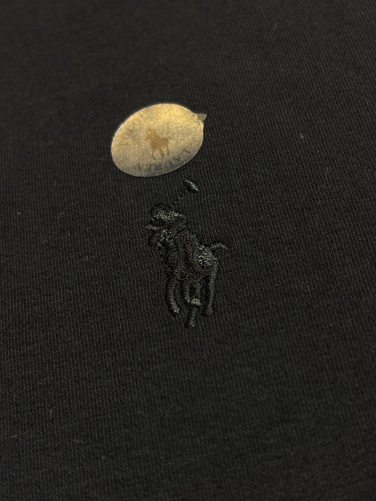 T-Shirt Ralph Lauren Tee Special Cotton Pima All Black