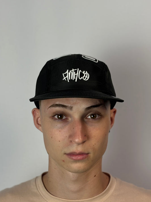 Boné Anth-Co | Hat Head Detail - Black