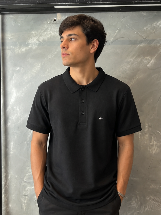 Camisa Polo Aramis Preta