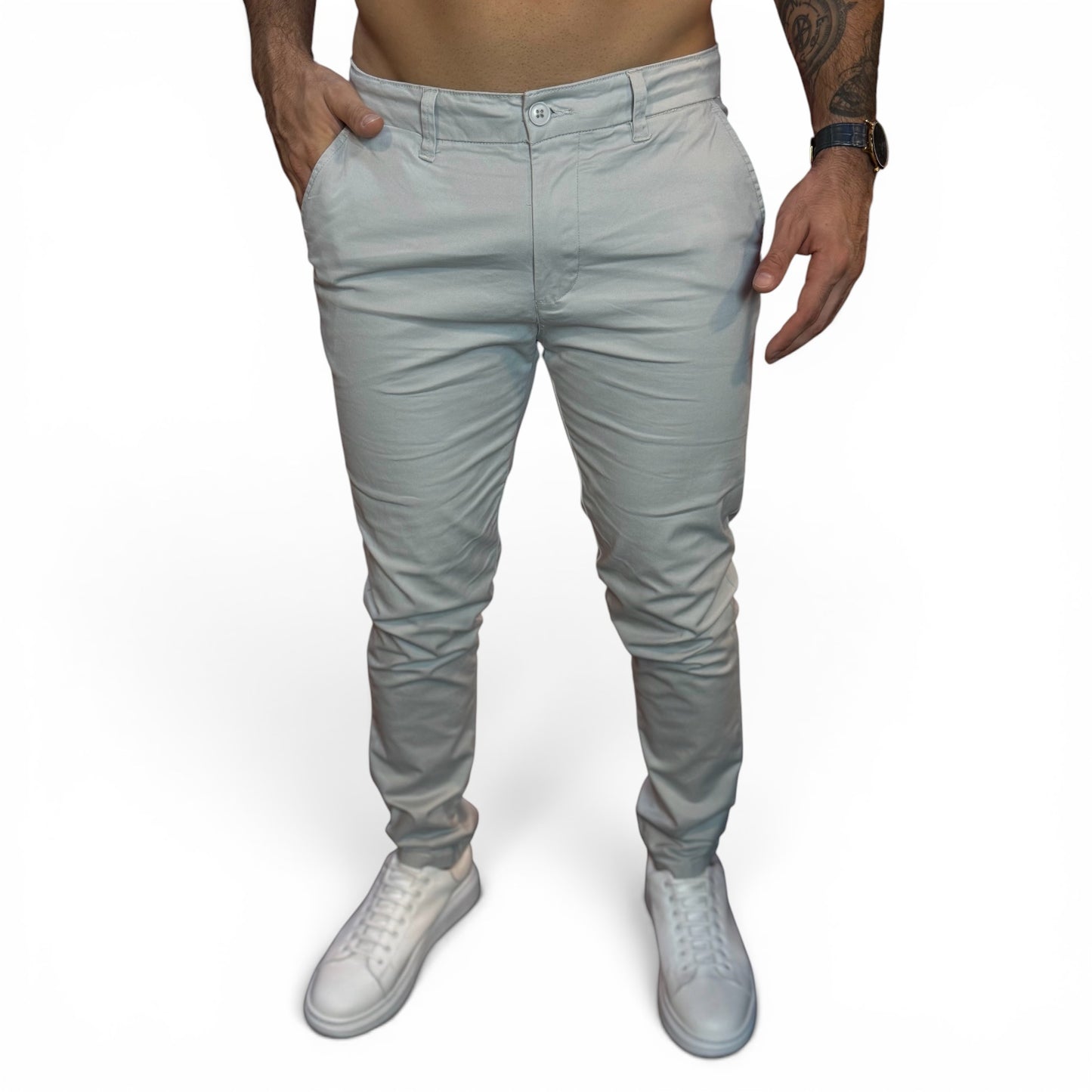 Calça Favoretti Alfaiataria cinza