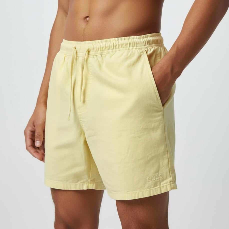 Short Casual Boss | Sarja Natural Flow - Light Yellow
