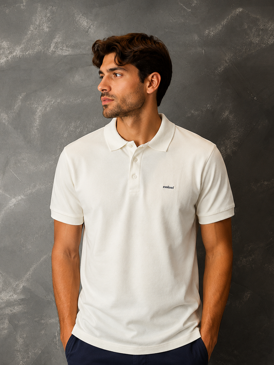 Camisa Polo CCI Branca