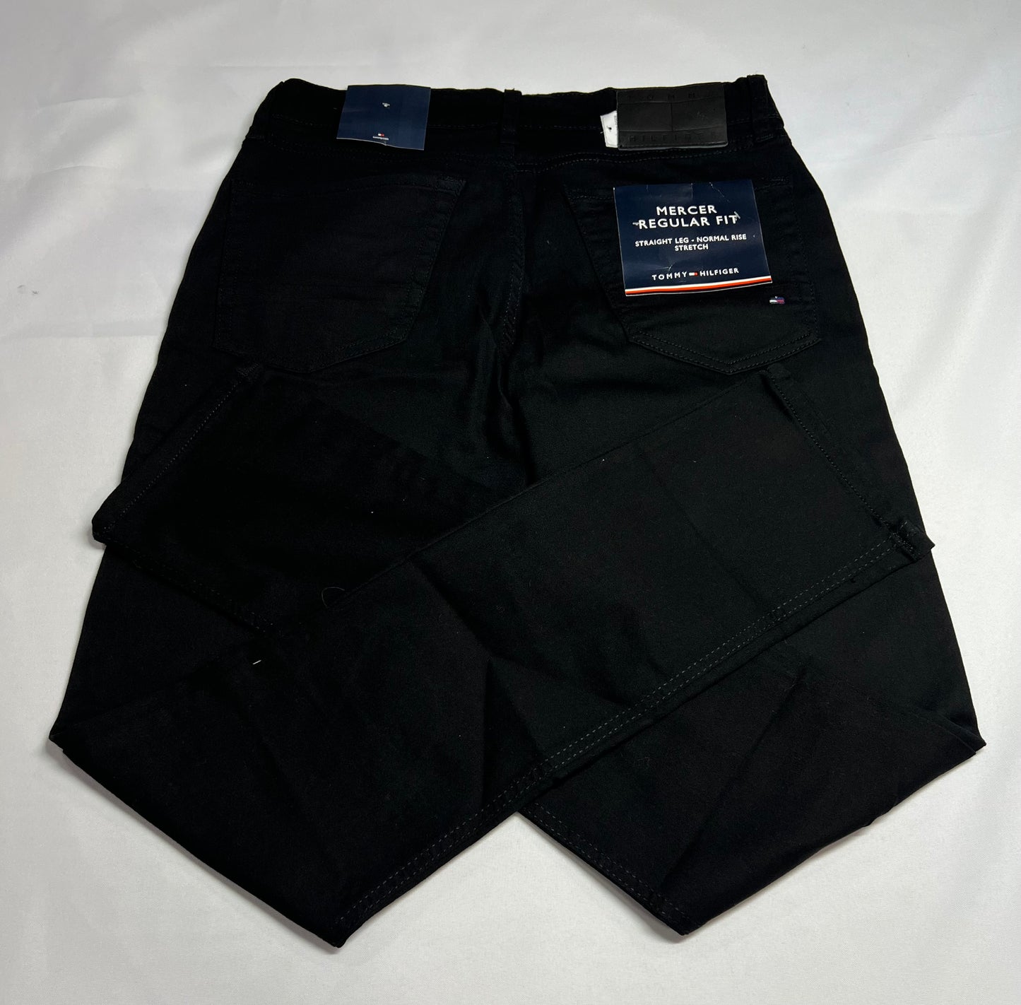 CALÇA JEANS TOMMY HILFIGER PRETA