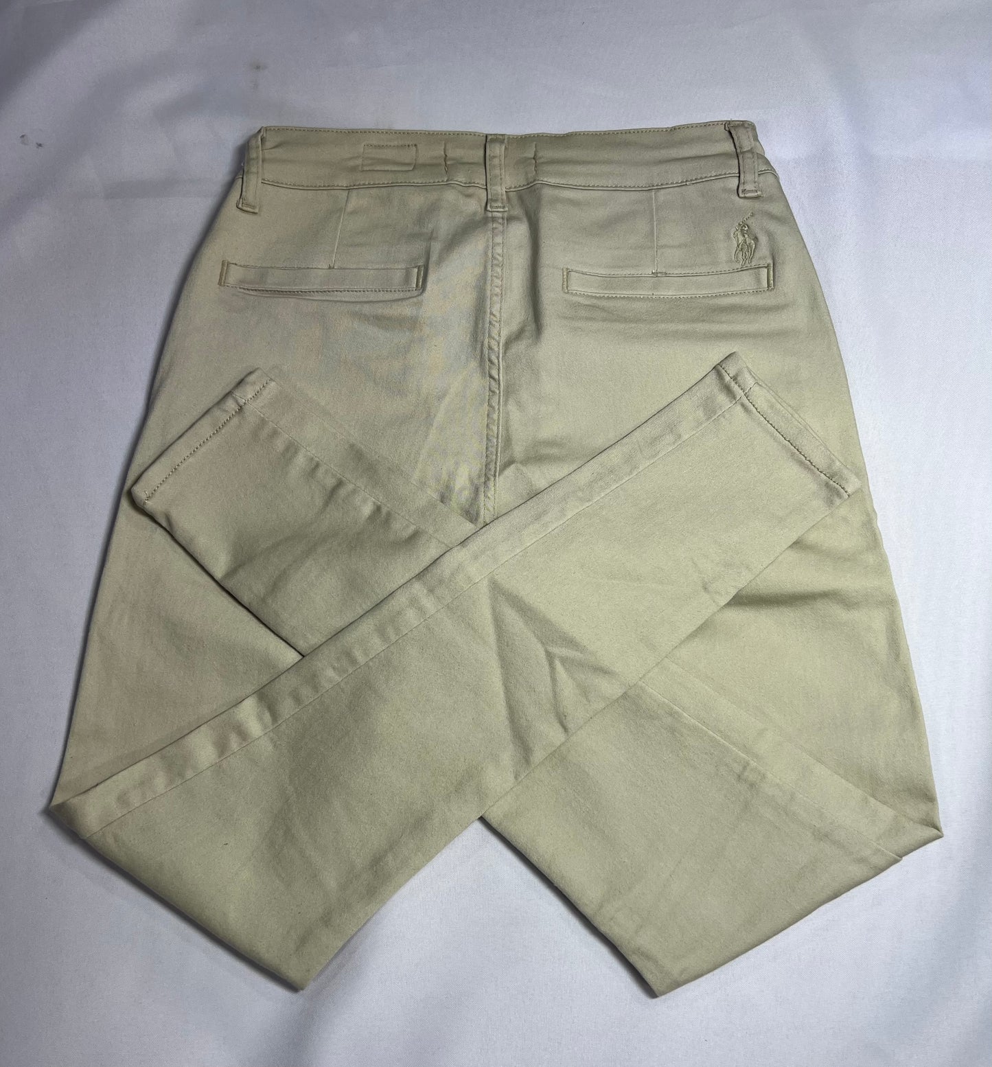 CALÇA BRIM RALPH LAUREN BRANCO ARTESÃO