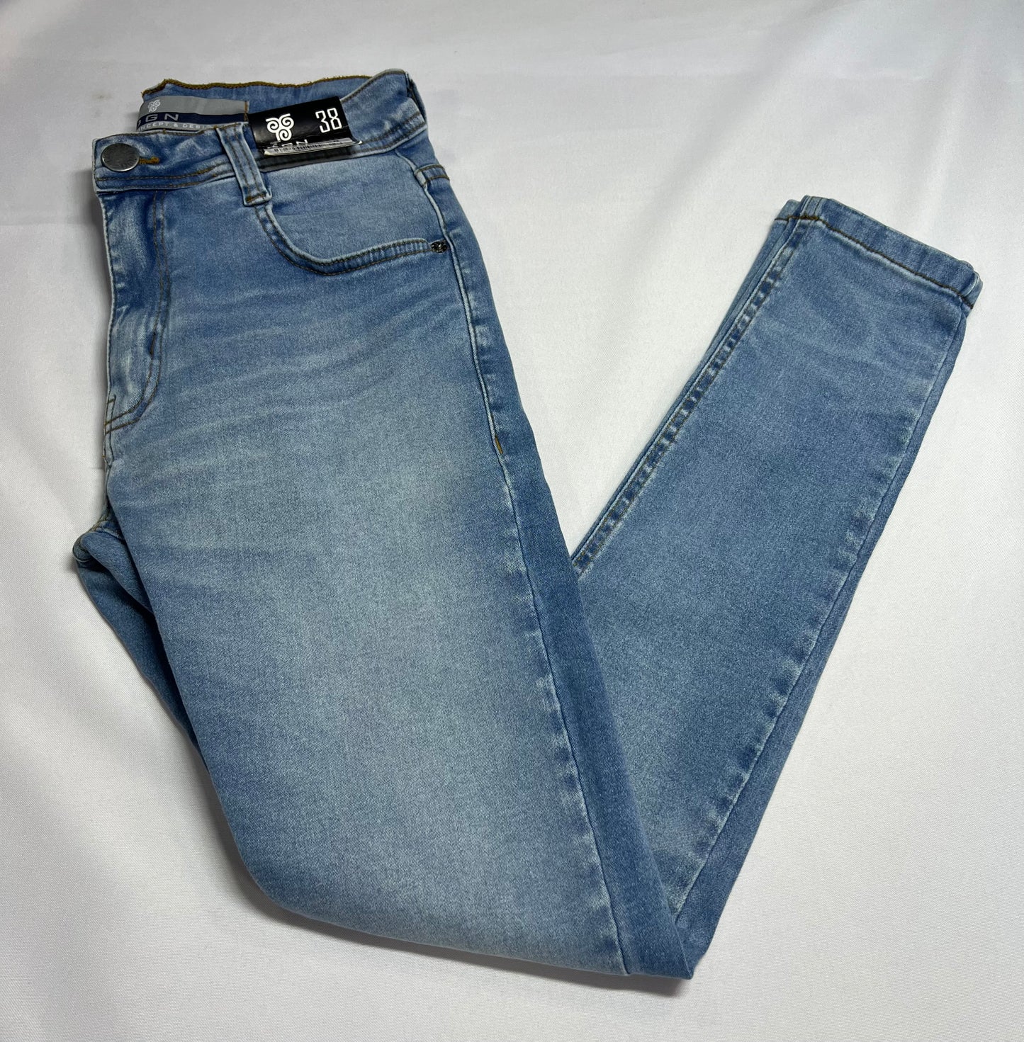 CALÇA JEANS DEGRANT | SKINNY JEANS CLARO