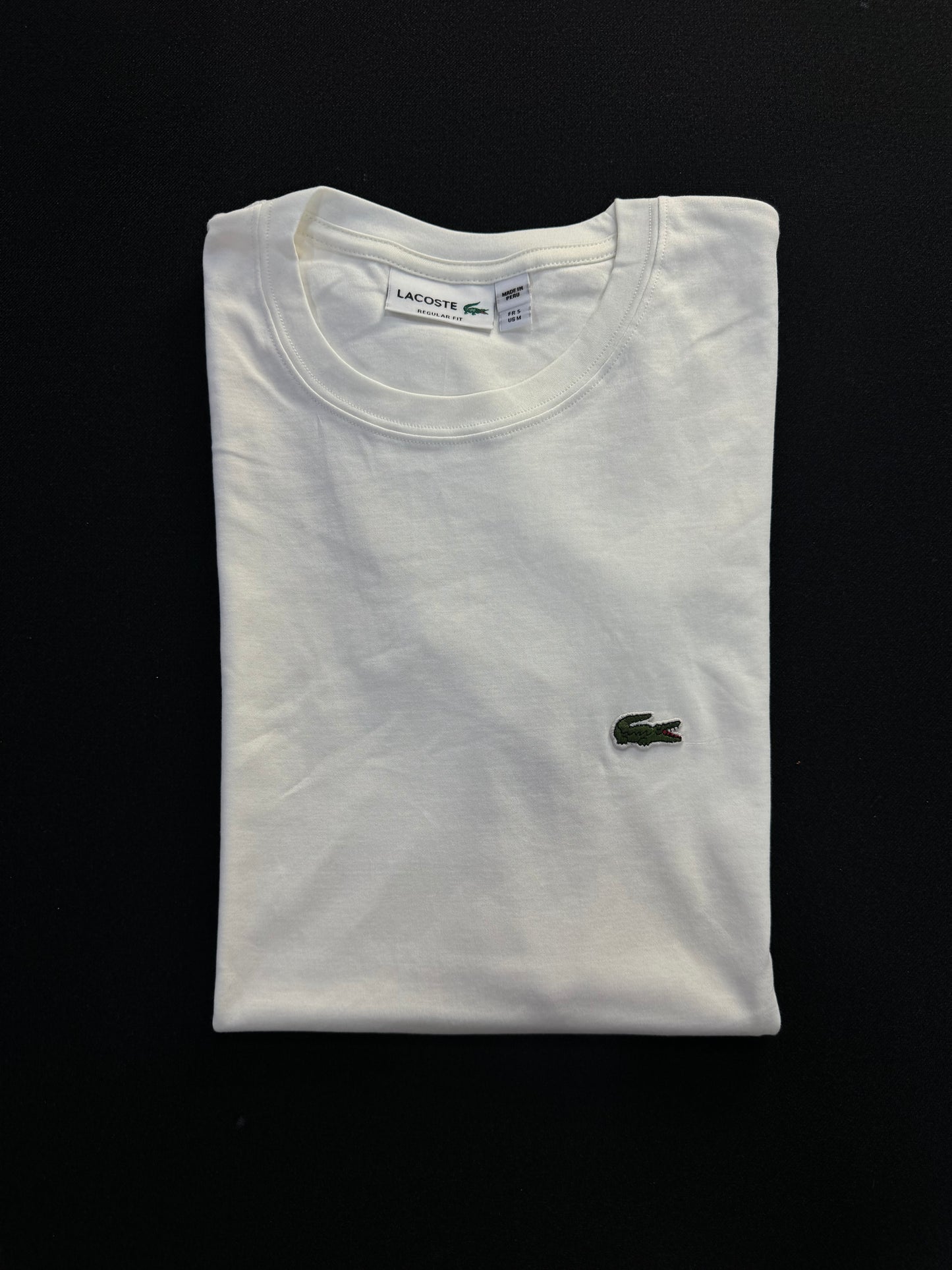 Peruana LACOSTE | Linha Luxo - PURE CLASSIC Off White Lux