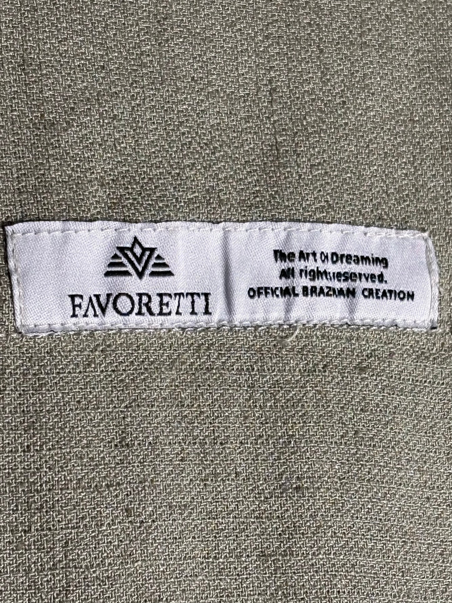 Camisa Resort Favoretti Linho Ruka/Lavi FAVFLAG