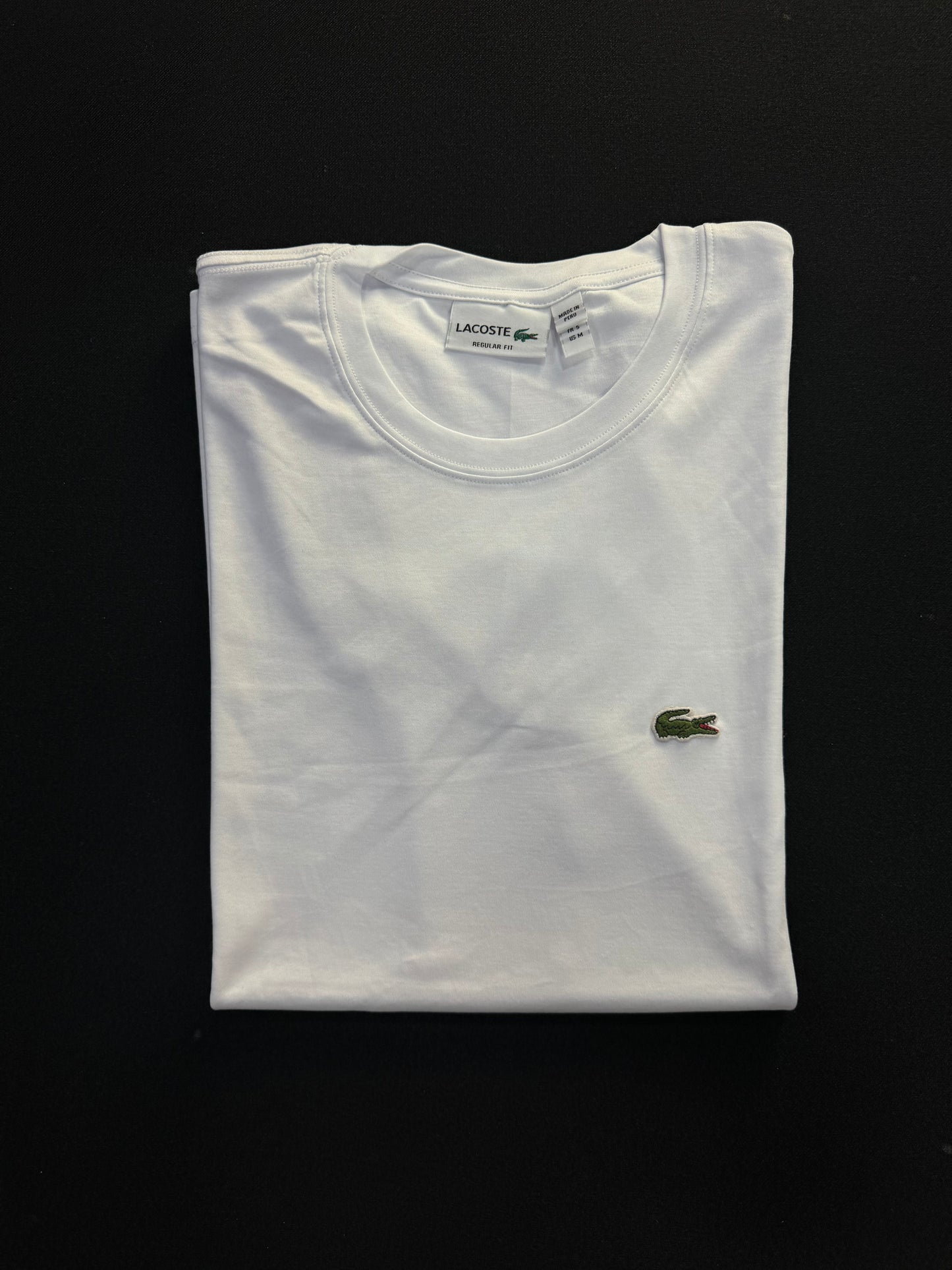 Peruana LACOSTE | Linha Luxo - PURE CLASSIC Ice White