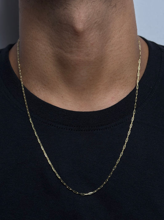 Cartier Palito| corrente banhada a ouro 18K | 60cm