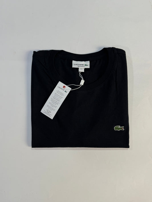 T-Shirt Lacoste | Tee Genuine Cotton Tanguis Pima -  Noite Clássica