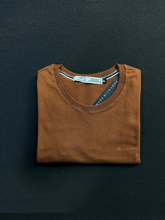 T-Shirt FAVORETTI | Drop Essenza - Avelã