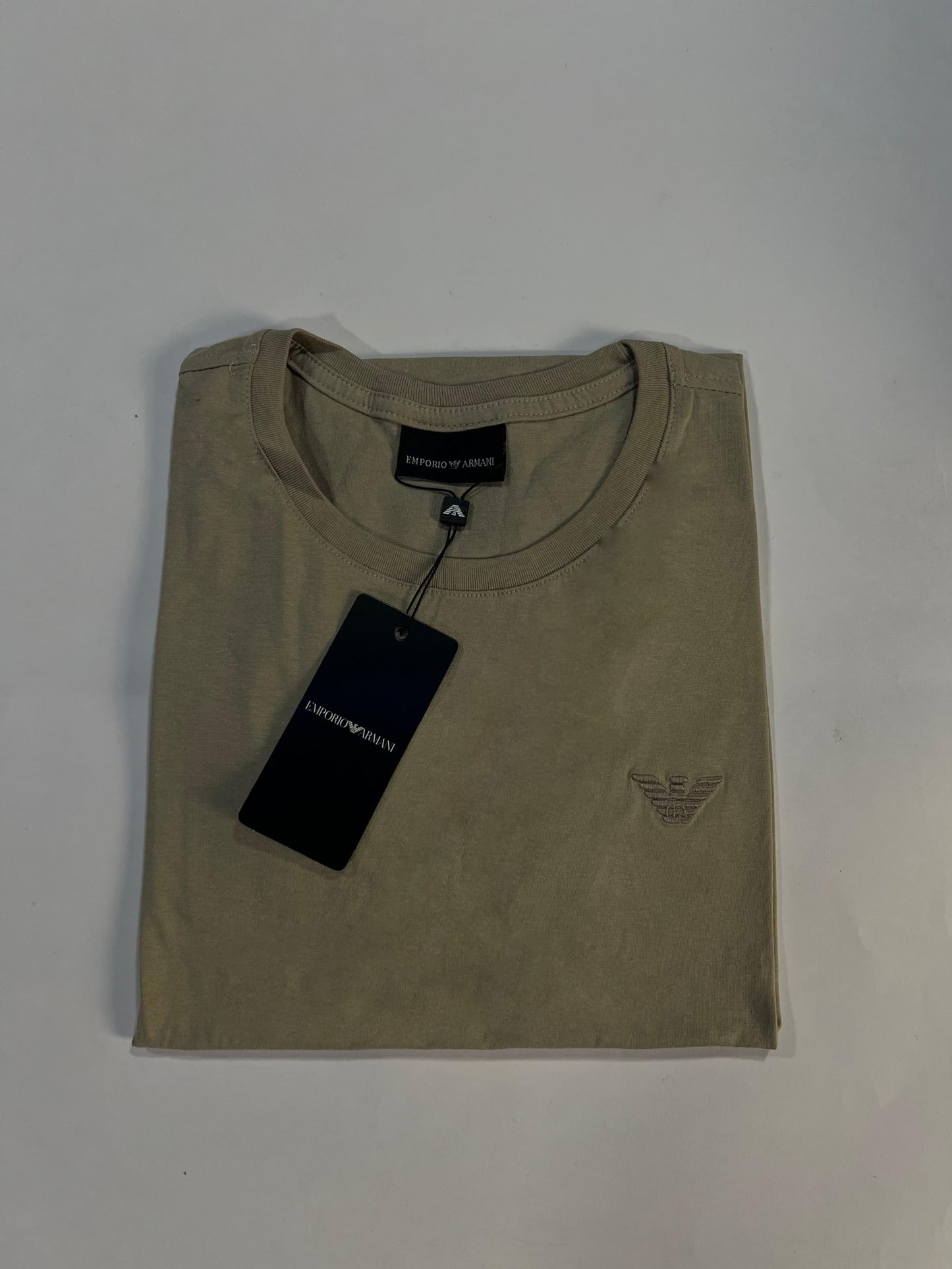 T-Shirt Armani | Tee Special Cotton Stretch Pima -  Creme
