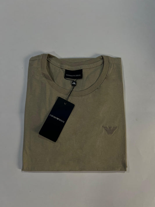 T-Shirt Armani | Tee Special Cotton Stretch Pima -  Creme