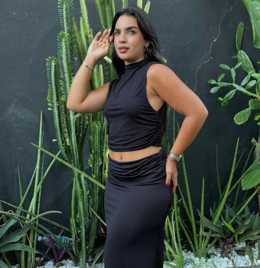 BLUSA COLCCI - PRETA