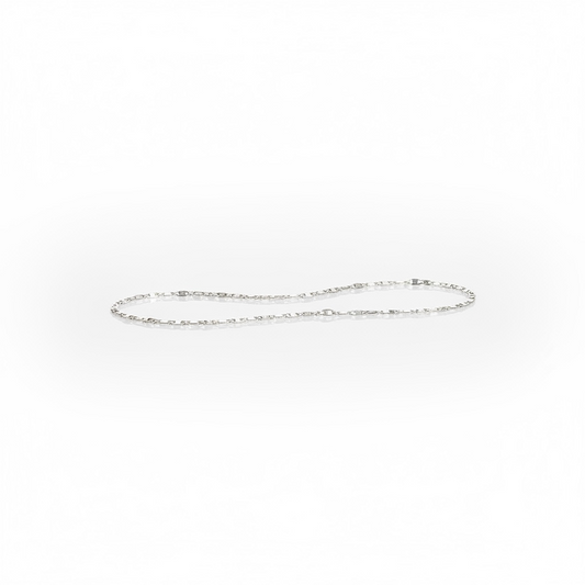Pulseira De Prata Piastrine 19.5CM