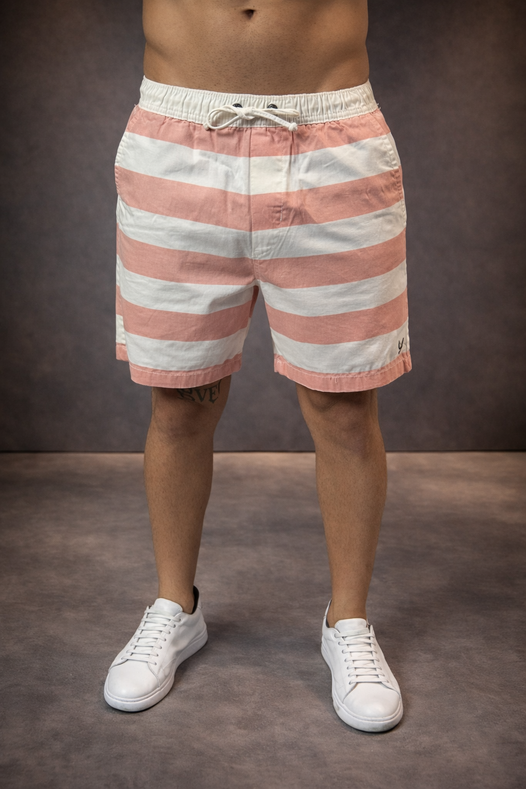 Short Casual Osklen | Sarja natural Flow - Listrado