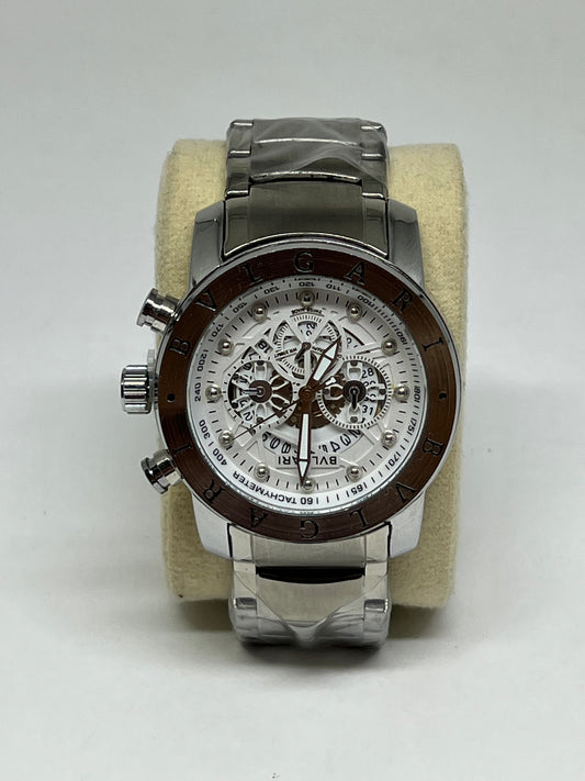 RELÓGIO BVLGARI PRATA