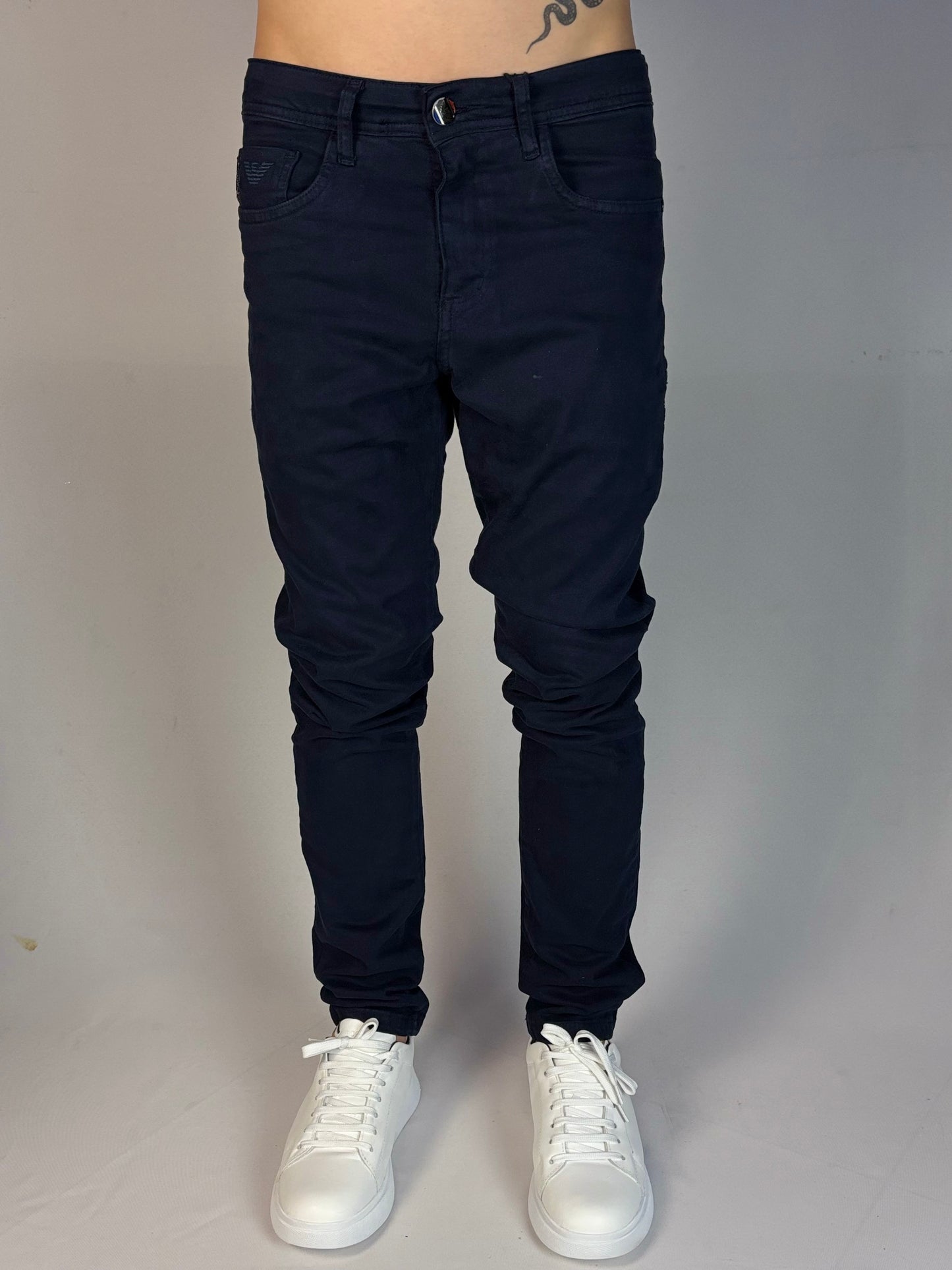 Calça Jeans Armani | Skinny - Azul Marinho