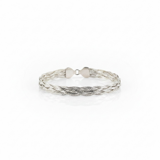 Pulseira De Prata Italian Rope 18CM