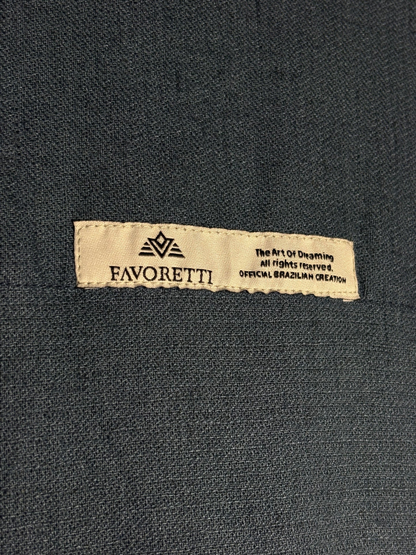 Camisa Resort Favoretti Linho Ruka/Lavi FAVFLAG