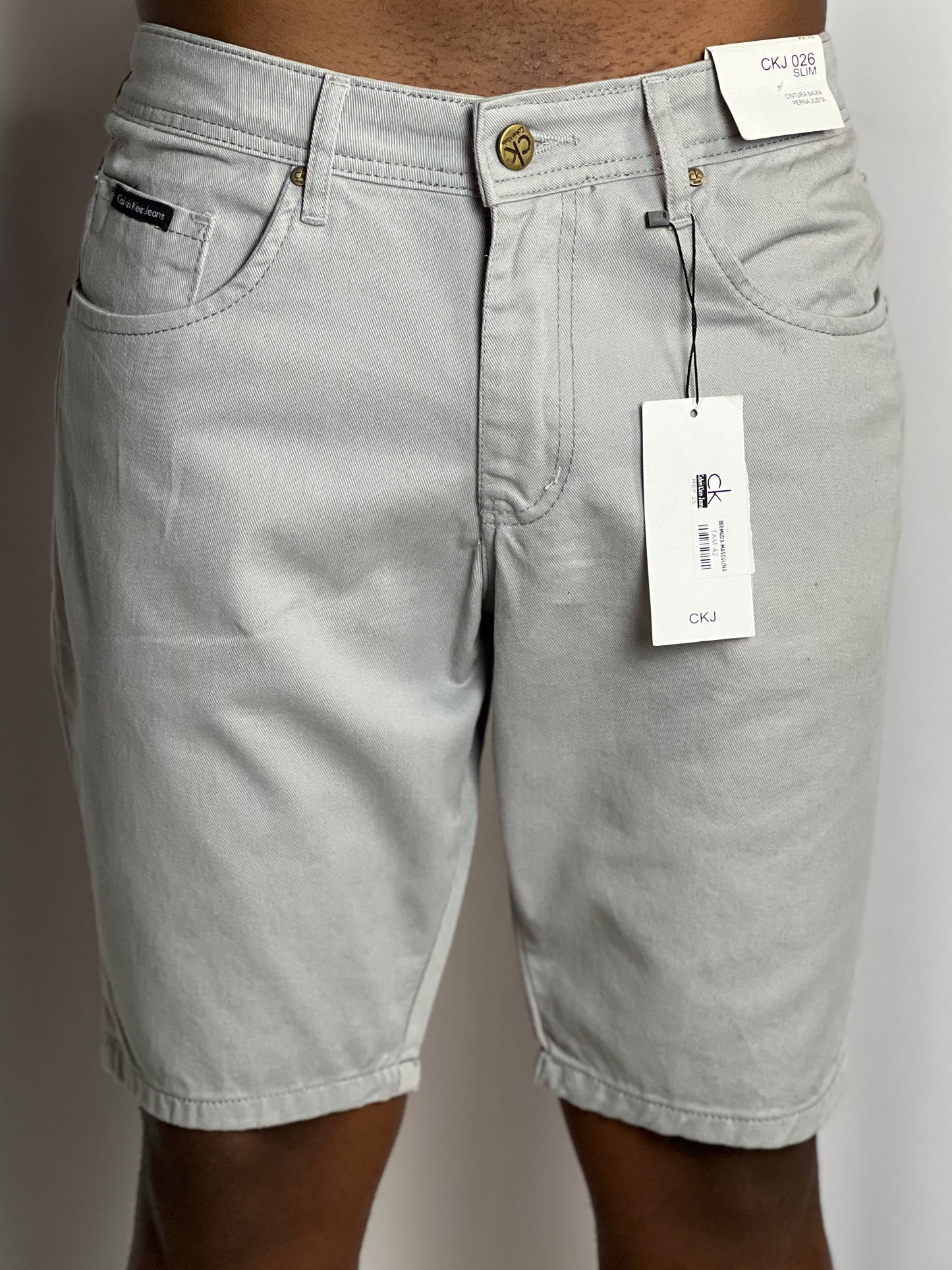 Bermuda Jeans X | Urban - Cinza