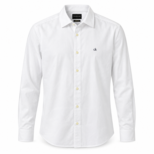 Camisa Social X Rosa Branca