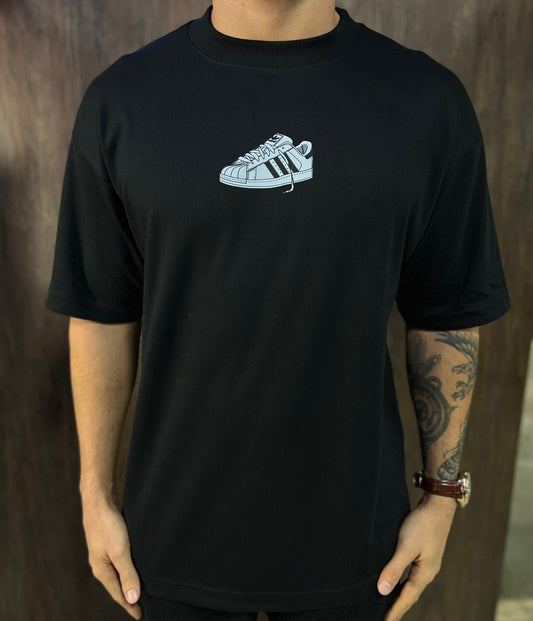 Oversized Adidas | Wide Presence - Black Edition Campus