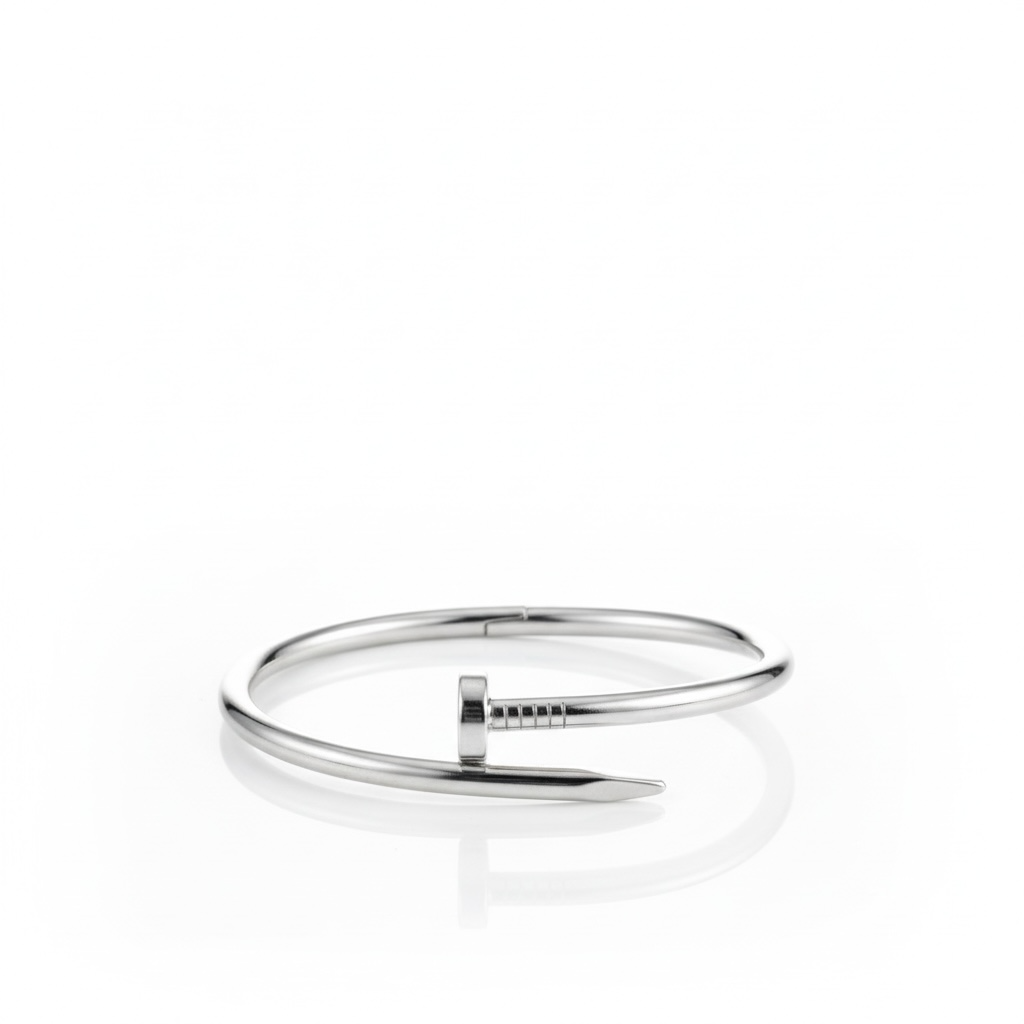 Bracelete Prego | Iconic Luxury 2 anos de garantia - Silver Steel