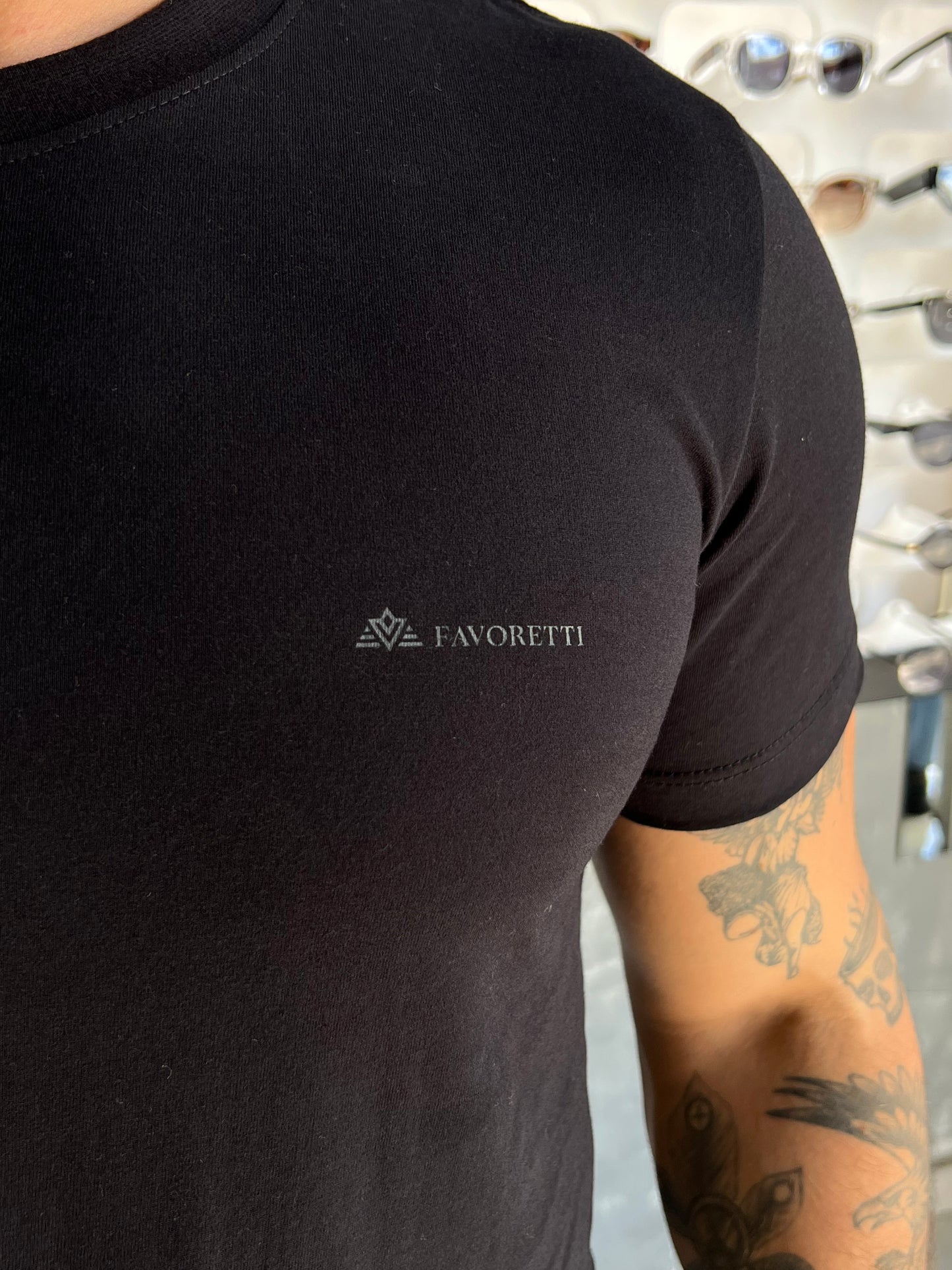 T-Shirt Favoretti FAV CLÁSSICA Laya MONOCHROME
