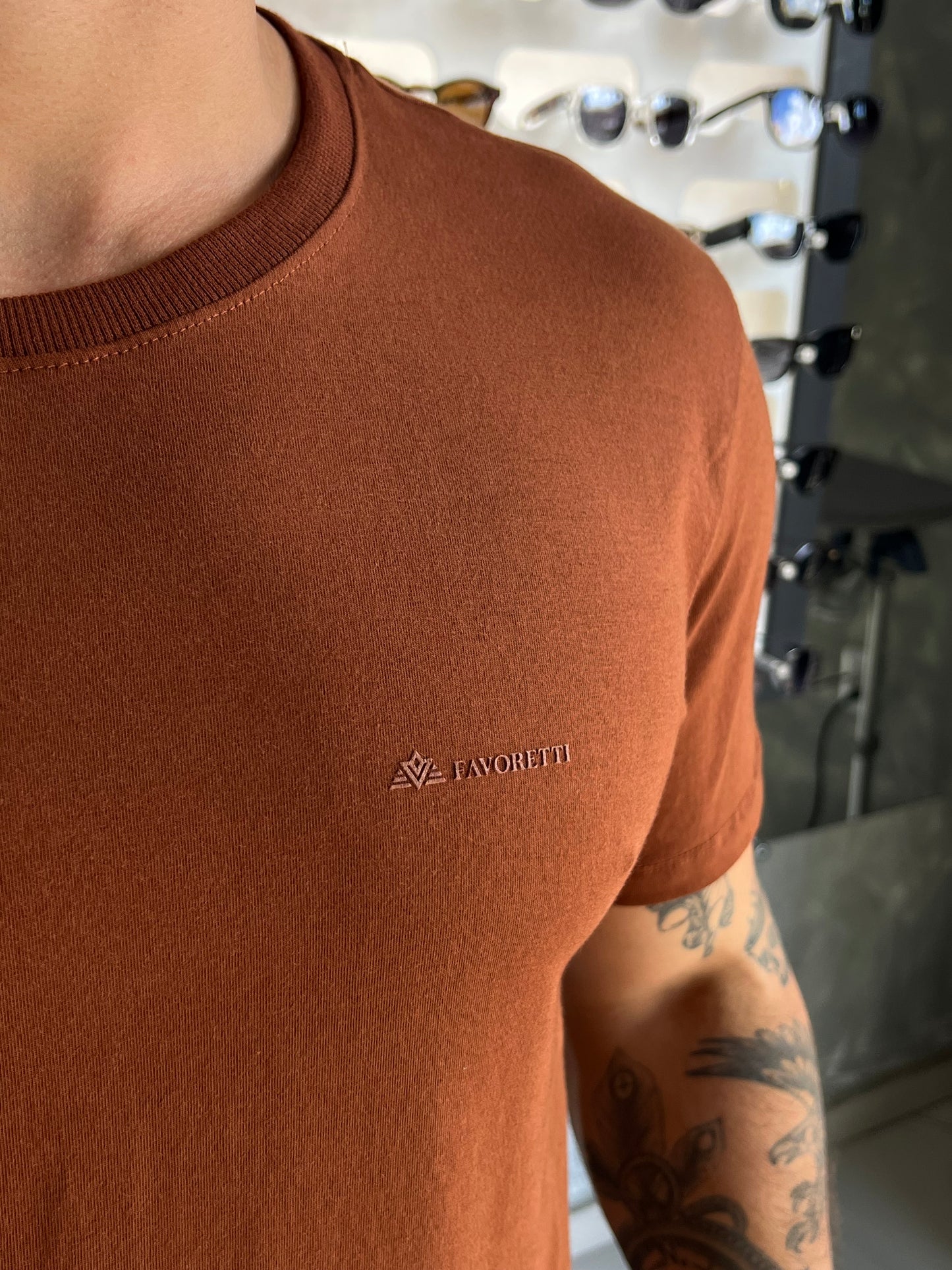 T-Shirt FAVORETTI Essenza FAV CLÁSSICA MONOCHROME