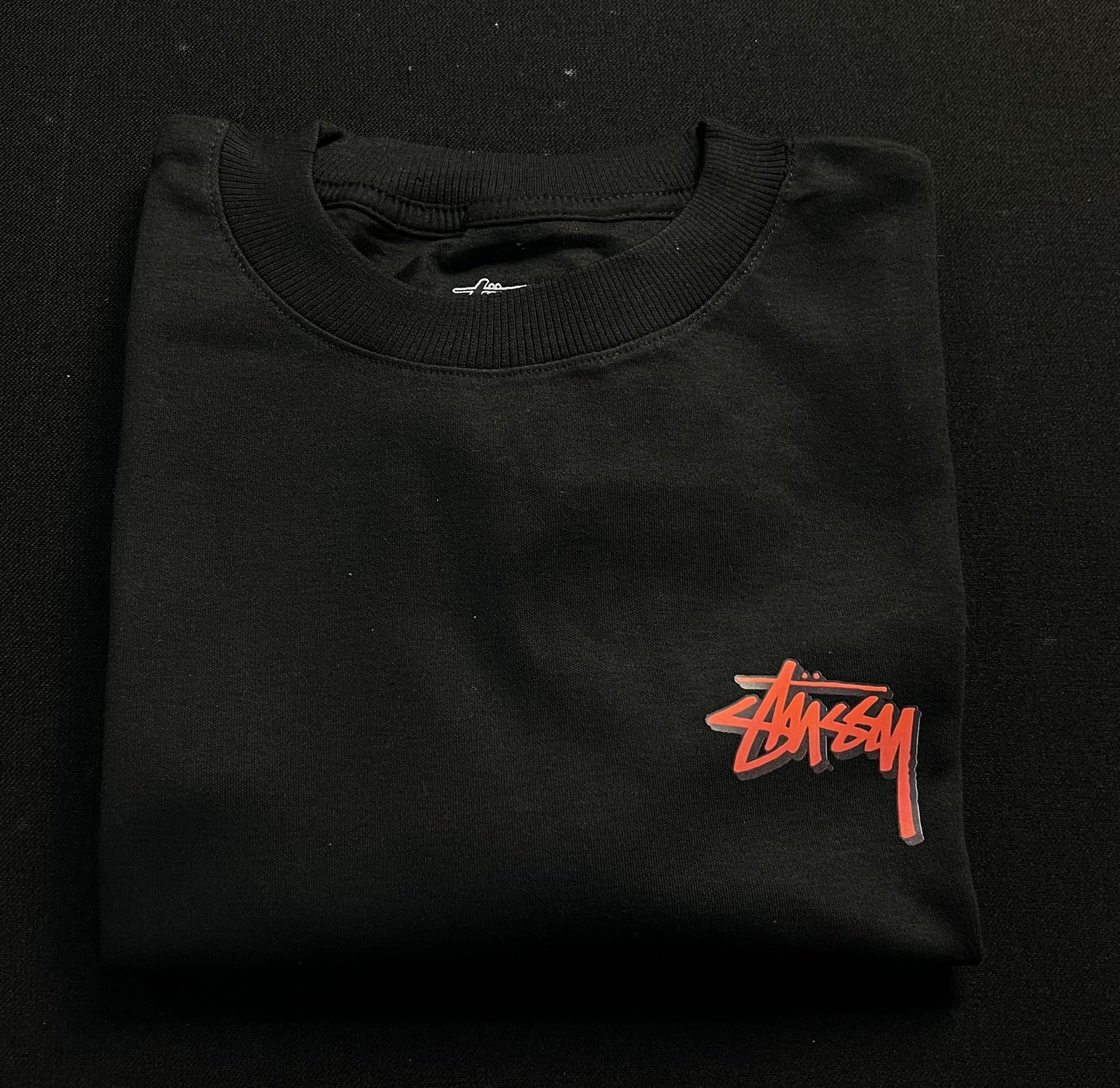 Oversized Stüssy | Drop 10 - Preta
