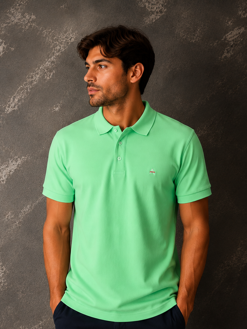 Camisa Polo Aramis Verde claro