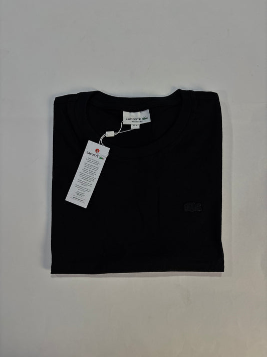 T-Shirt Lacoste | Tee Genuine Cotton Tanguis Pima - Noite Monocromática