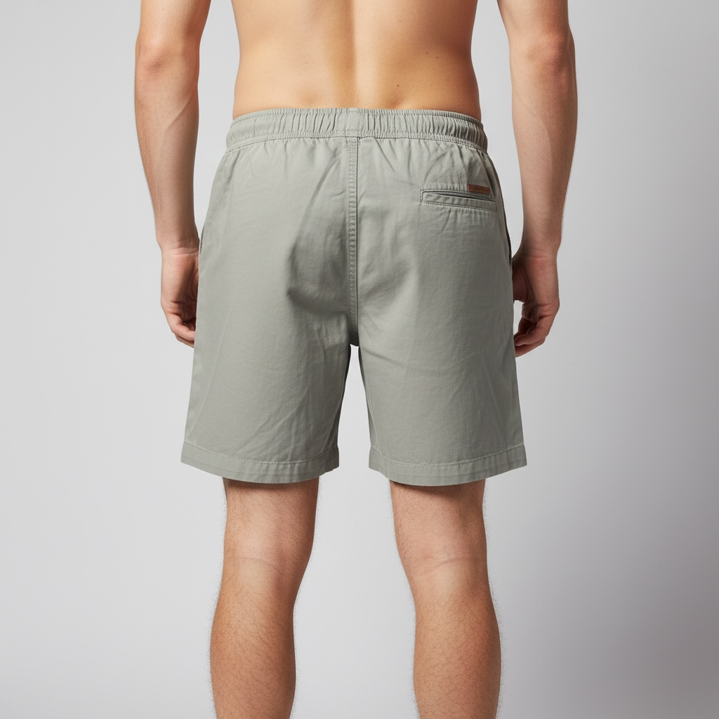 Short Casual Favoretti | Sarja Ateliê - Safari Sage Cáqui