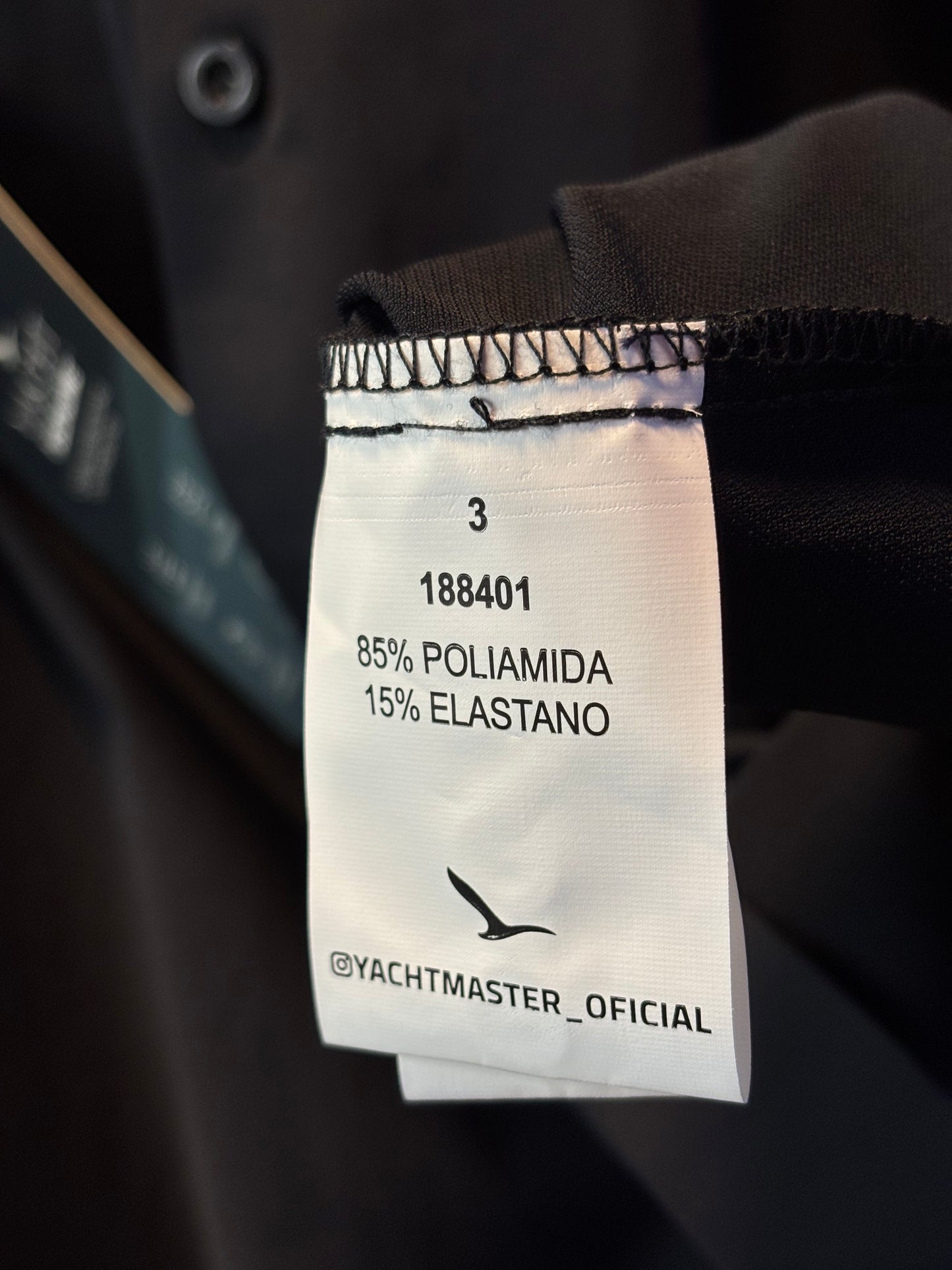 Camisa Social Yacht - Slim Fit - fibra  de Bambu - Preto
