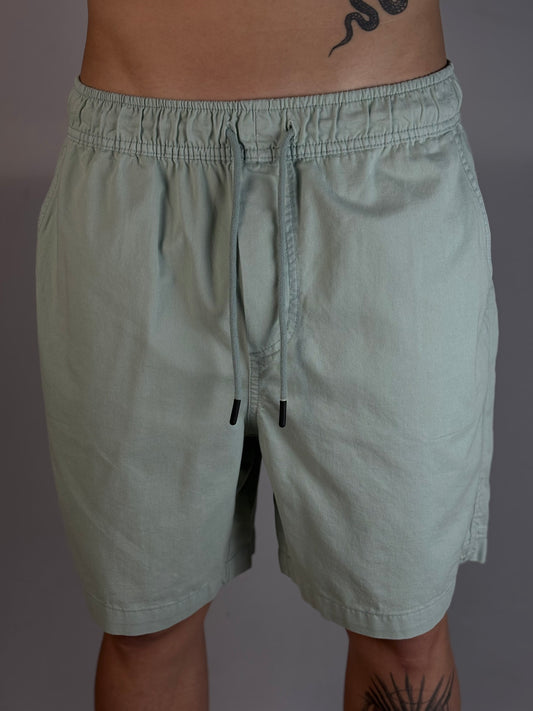 Short Casual Favoretti | Sarja Ateliê - Ice Water Green Chrystal