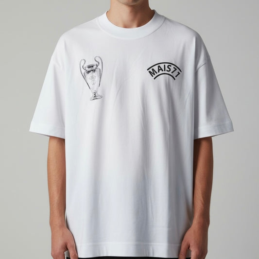 Camiseta Oversized | +71 The Champions | Branca