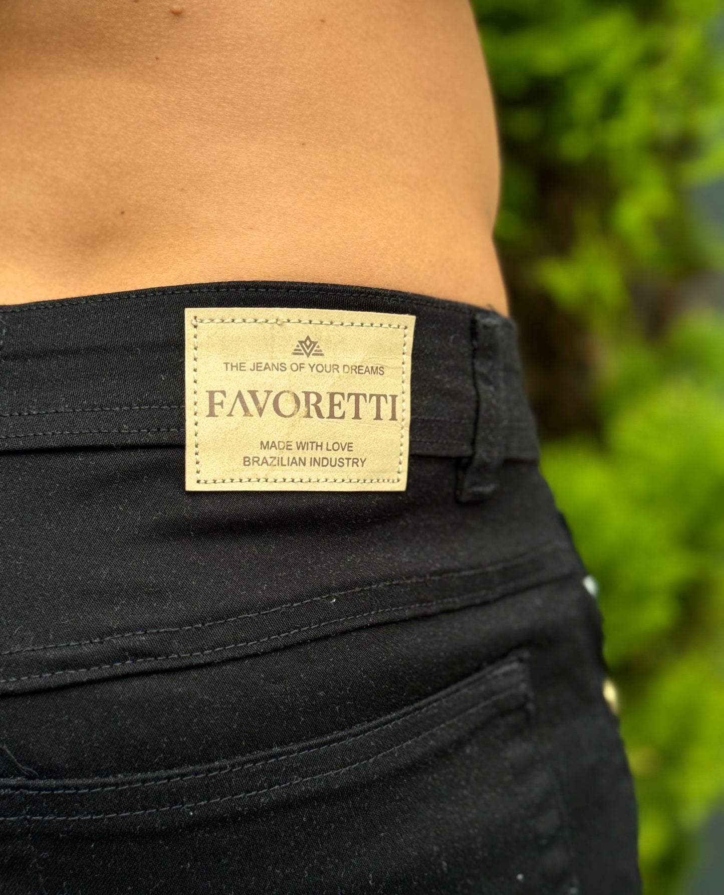 Calça FAVORETTI | Slim Fit - Black Favø