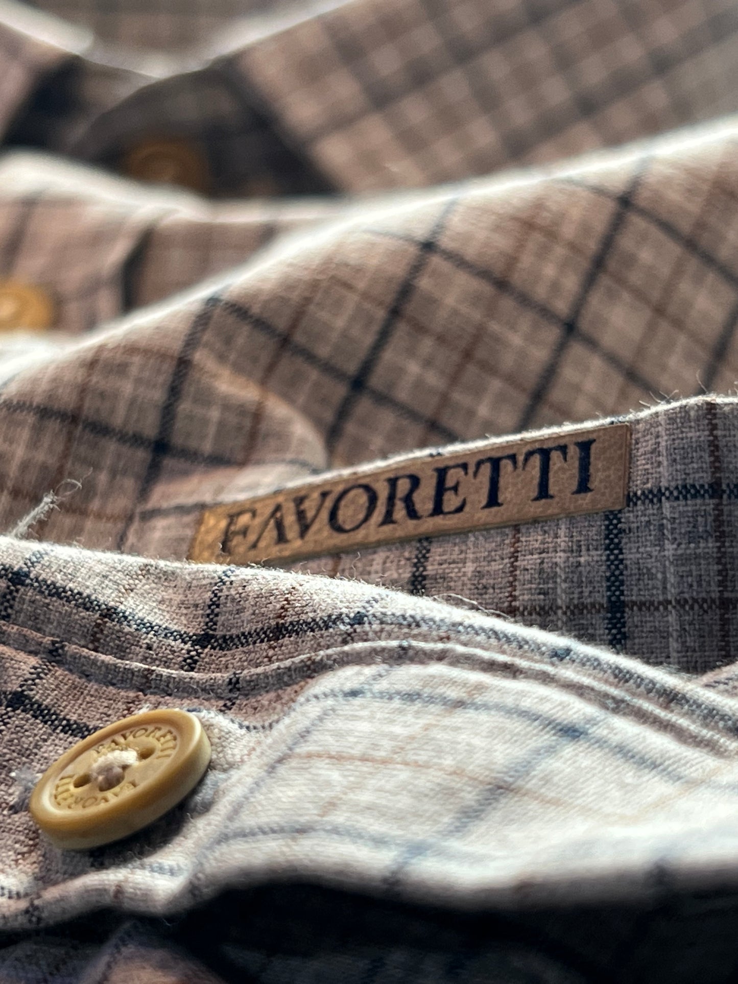 Camisa Favoretti Xadrezfav Drop 1