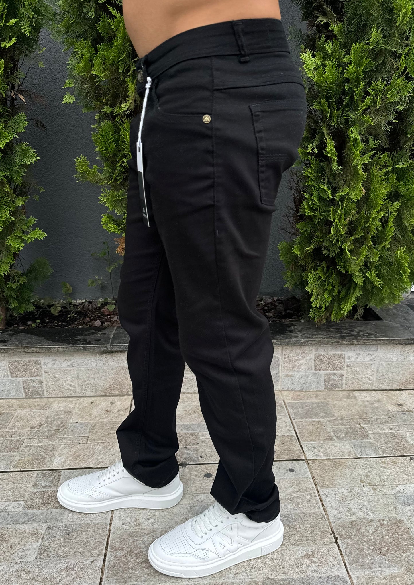 Calça FAVORETTI | Slim Fit - Black Favø