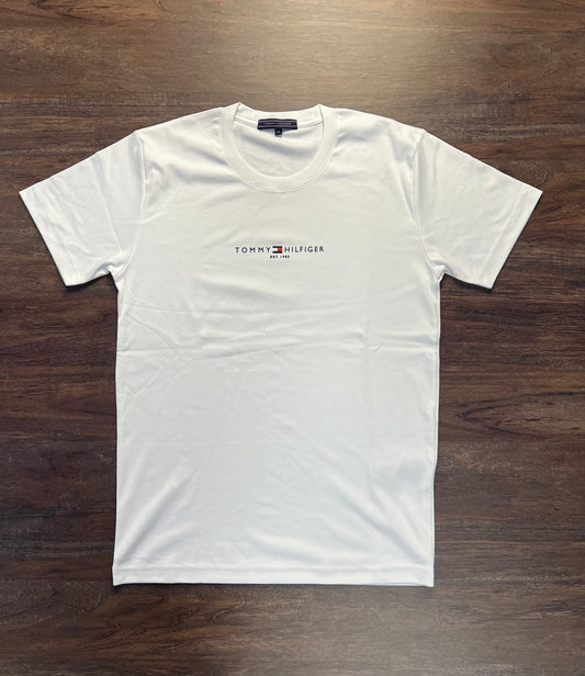 Camiseta Peruana Tommy Hilfiger Branca