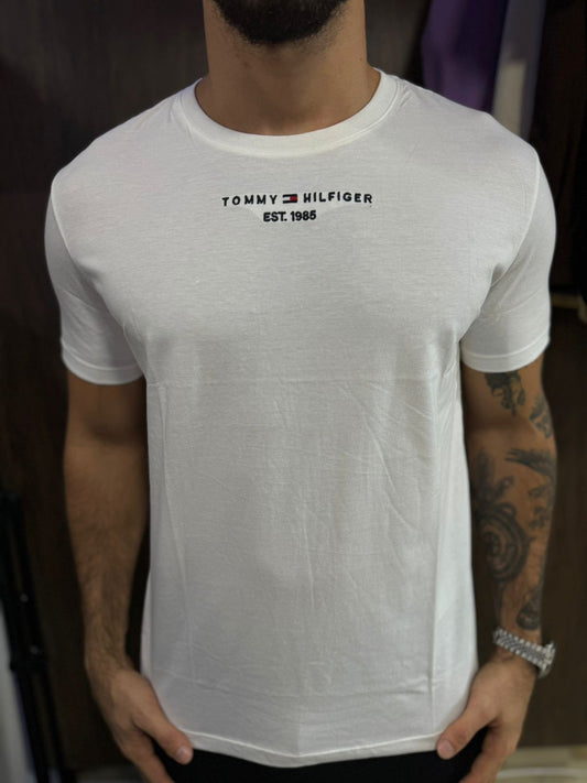 Peruana TOMMY HILFIGER | Essential Edition - Snowfall White