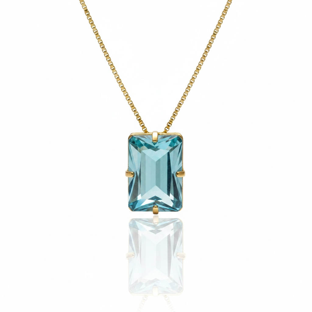 Pingente | Banhado a Ouro 2 anos de garantia - Crystal
